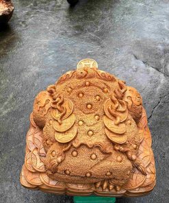 Tượng Thiềm Thừ Ngậm Ngọc Gỗ Ngọc Am