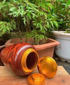 Lọ Đựng Chè Gỗ Trắc Cao 19 (cm)