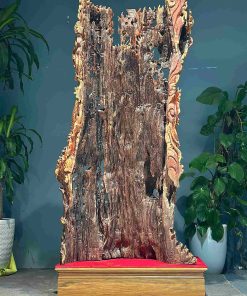 Tác Phẩm Cửu Ngư Hóa Rồng Gỗ Hương Cao 175 (cm)