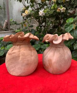 Túi Tiền Tài Lộc Gỗ Ngọc Am Cao 20 (cm)