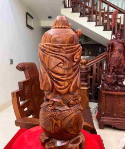 Tượng Di Lặc Gỗ Sưa Bắc Cao 58 (cm)