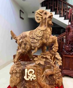 Tượng Nhất Dương Gỗ Ngọc Am Cao 63 (cm)