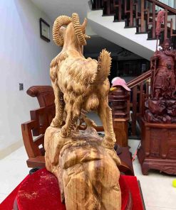 Tượng Nhất Dương Gỗ Ngọc Am Cao 63 (cm)