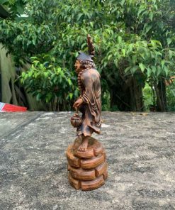 Tượng Tế Công Gỗ Bách Xanh Cao 20 (cm)